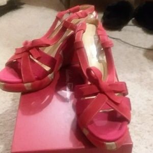 Ferragamo          shoes wedges  designer